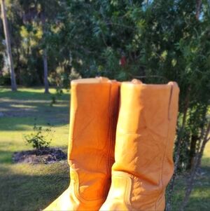 Dingo Tan Leather Boots